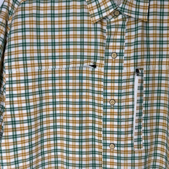Vertx Short Sleeve Plaid Button Up Shirt - Large - Picture 2 of 4